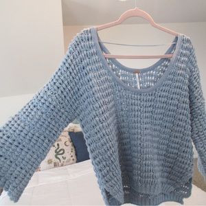 🫐WORN ONCE🫐 Free People Loose Knit Sweater